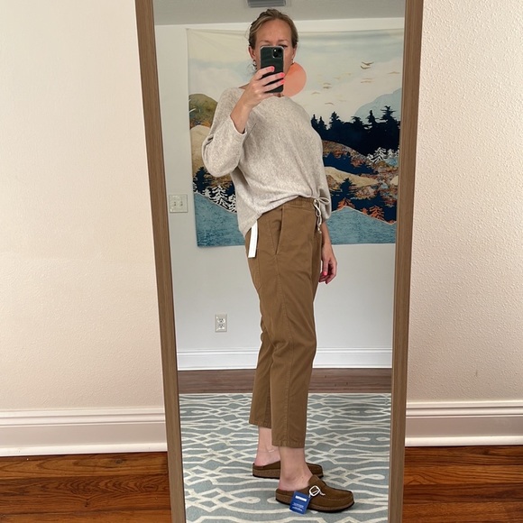 Poetry Boat Neck Cashmere Sweater Ecru Women’s Size 8/10 - Picture 3 of 9